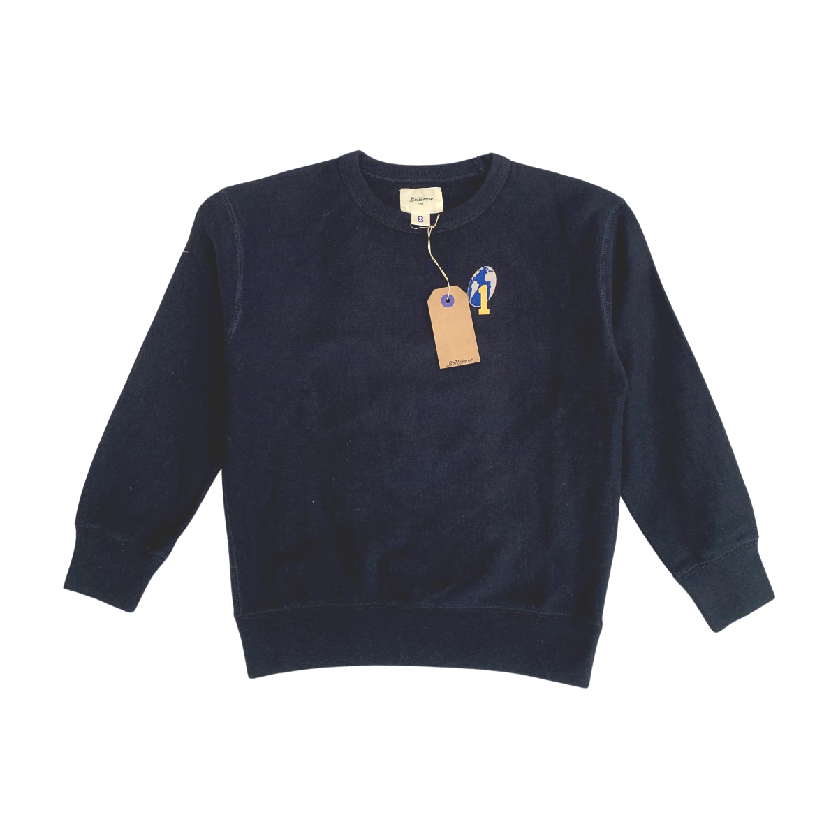 BELLEROSE - PULL - NOIR - 8 ANS