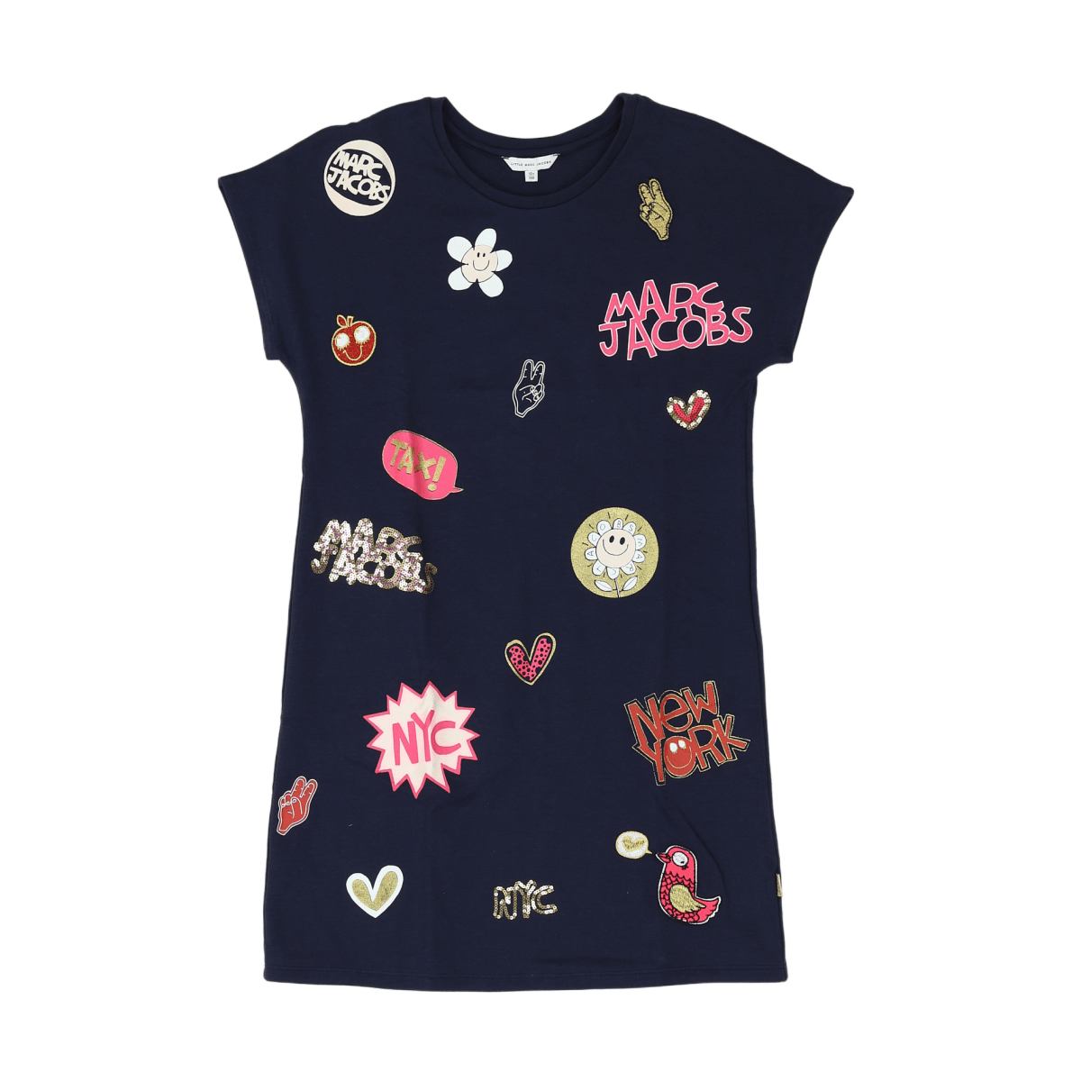 LITTLE MARC JACOBS - ROBE - BLEU - 12 ANS