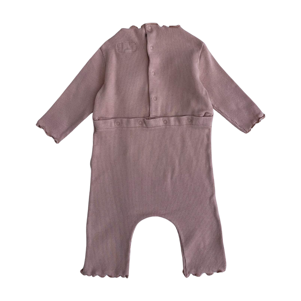 TEDDY & MINOU - COMBINAISON - ROSE - 1 MOIS