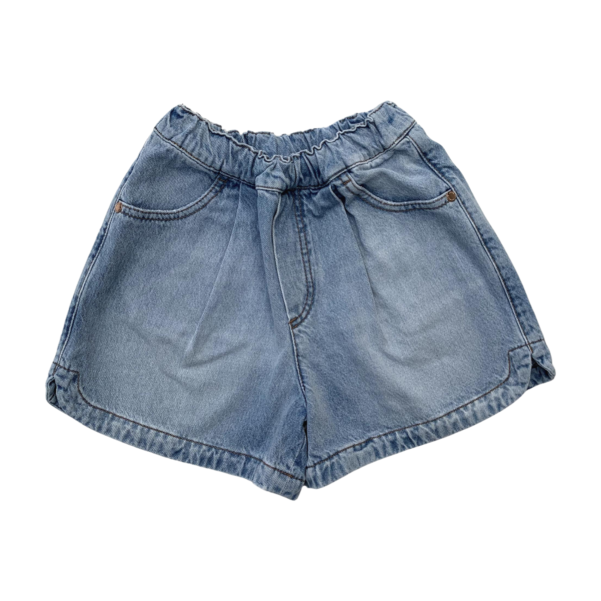BRUNELLO CUCINELLI - SHORT - BLEU - 8 ANS