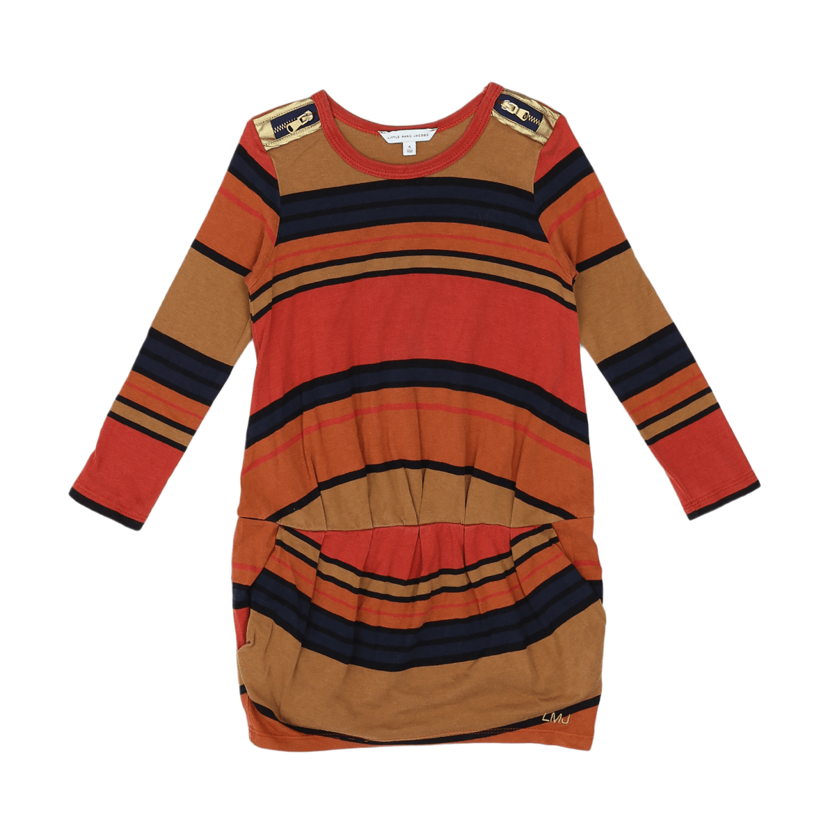 LITTLE MARC JACOBS - ROBE - ORANGE - 4 ANS