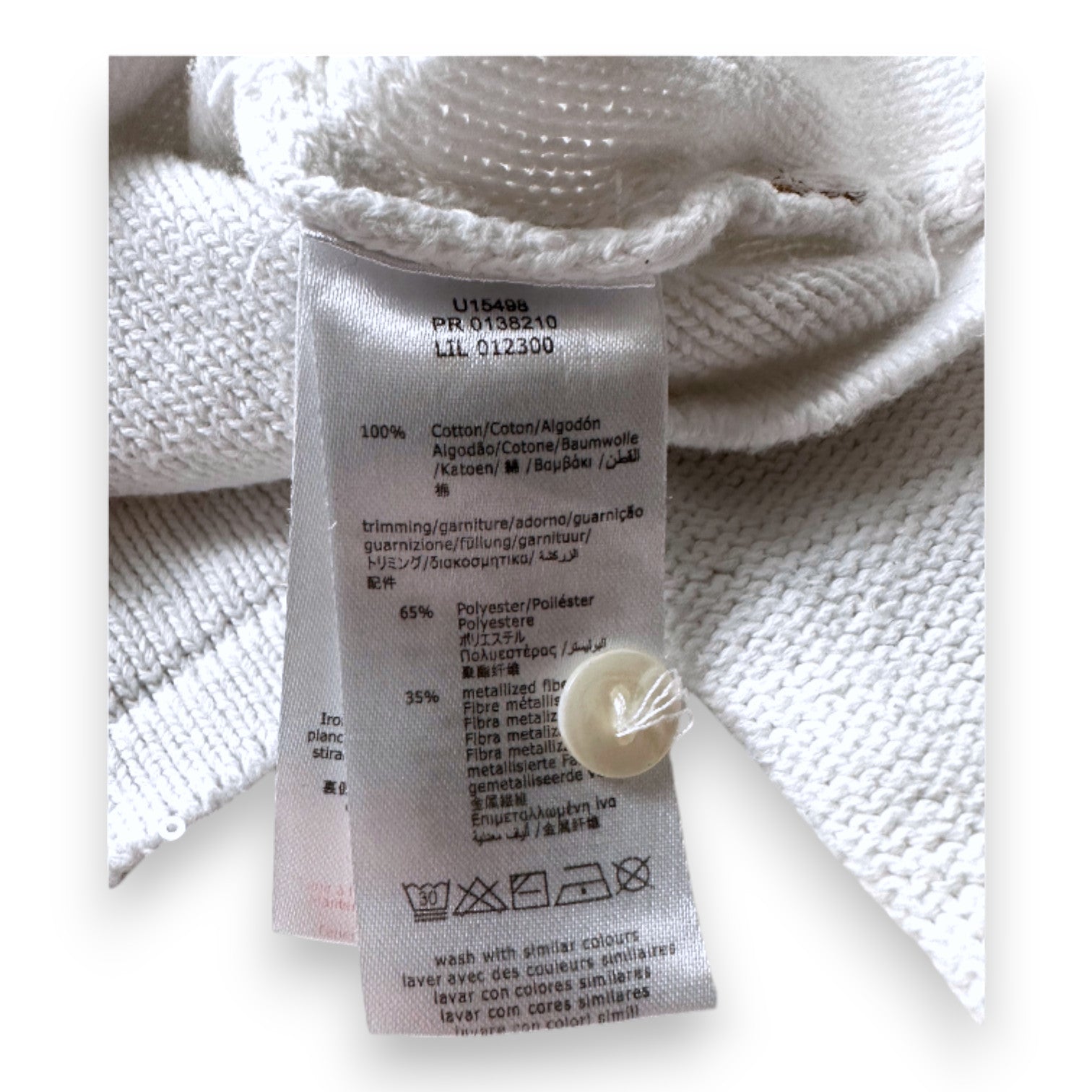 BILLIEBLUSH - STRICKJACKE - WEIß - 4 JAHRE