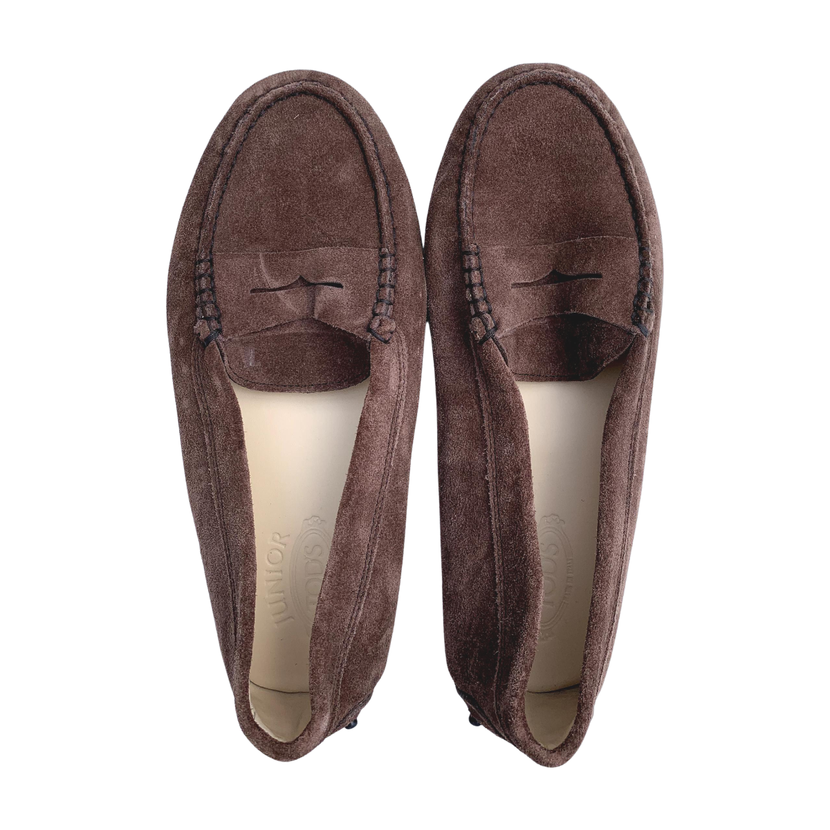 TOD'S - MOCASSINS - MARRON -  35
