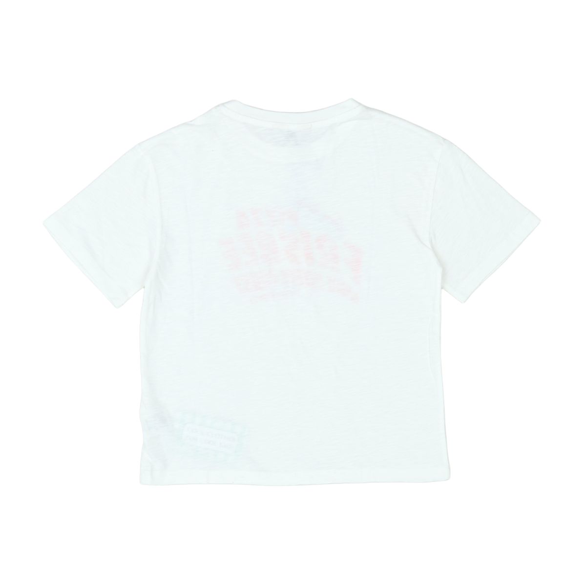 HUNDRED PIECES - T-SHIRT - BLANC, ORANGE - 8 ANS
