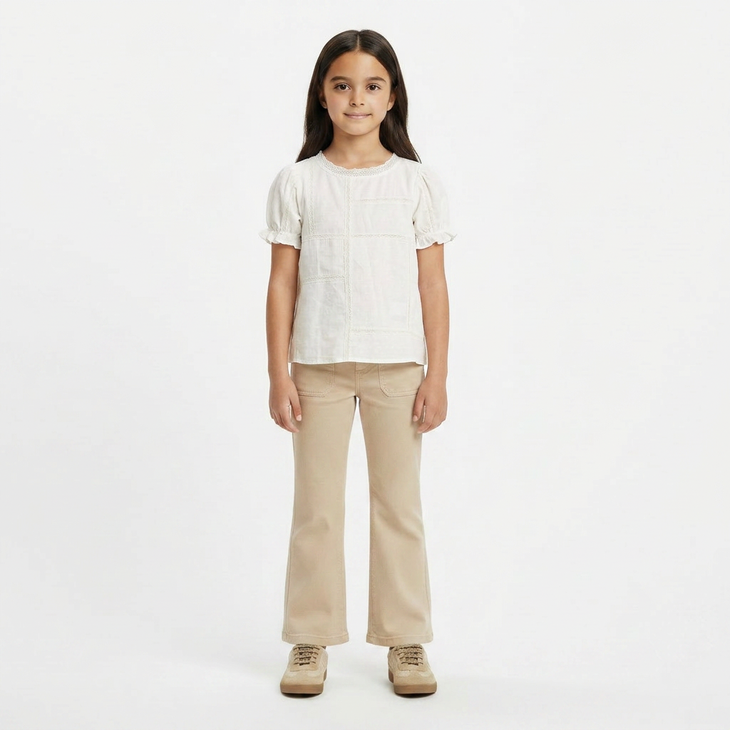 BONPOINT - BLOUSE - BLANC - 6 ANS