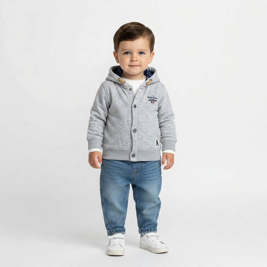 TIMBERLAND - VESTE - GRIS - 3 ANS