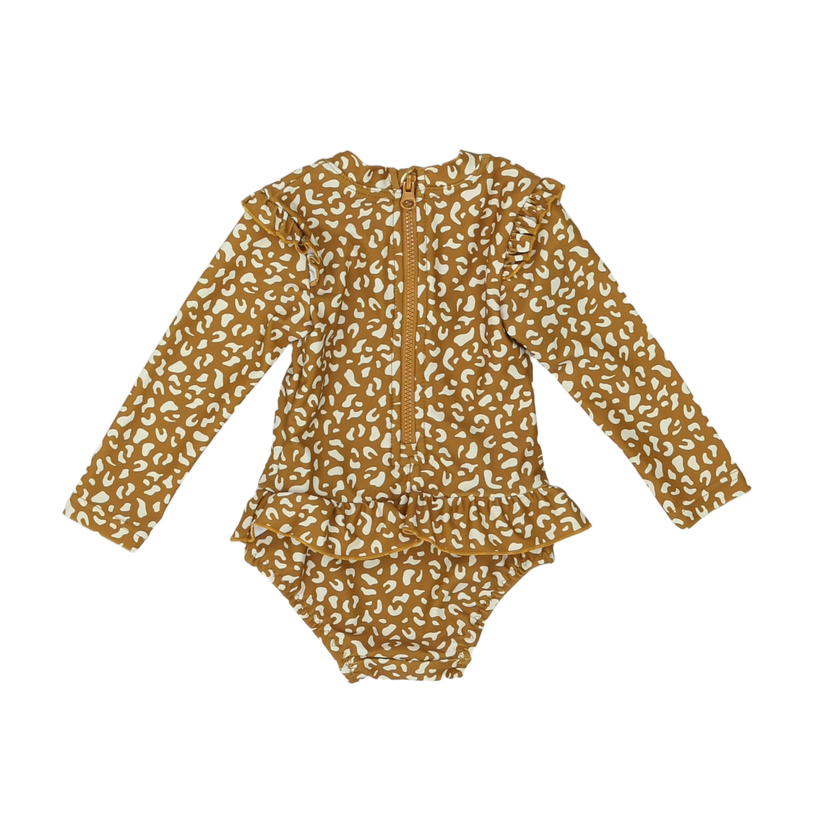 LIEWOOD - MAILLOT DE BAIN 1 PIÈCE - MARRON - 9 MOIS