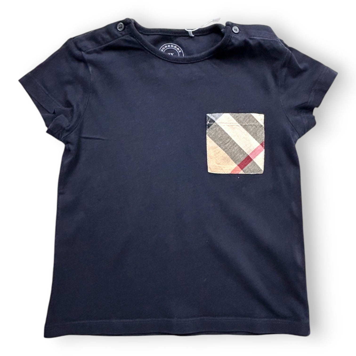 BURBERRY - T-SHIRT - SCHWARZ - 3 JAHRE