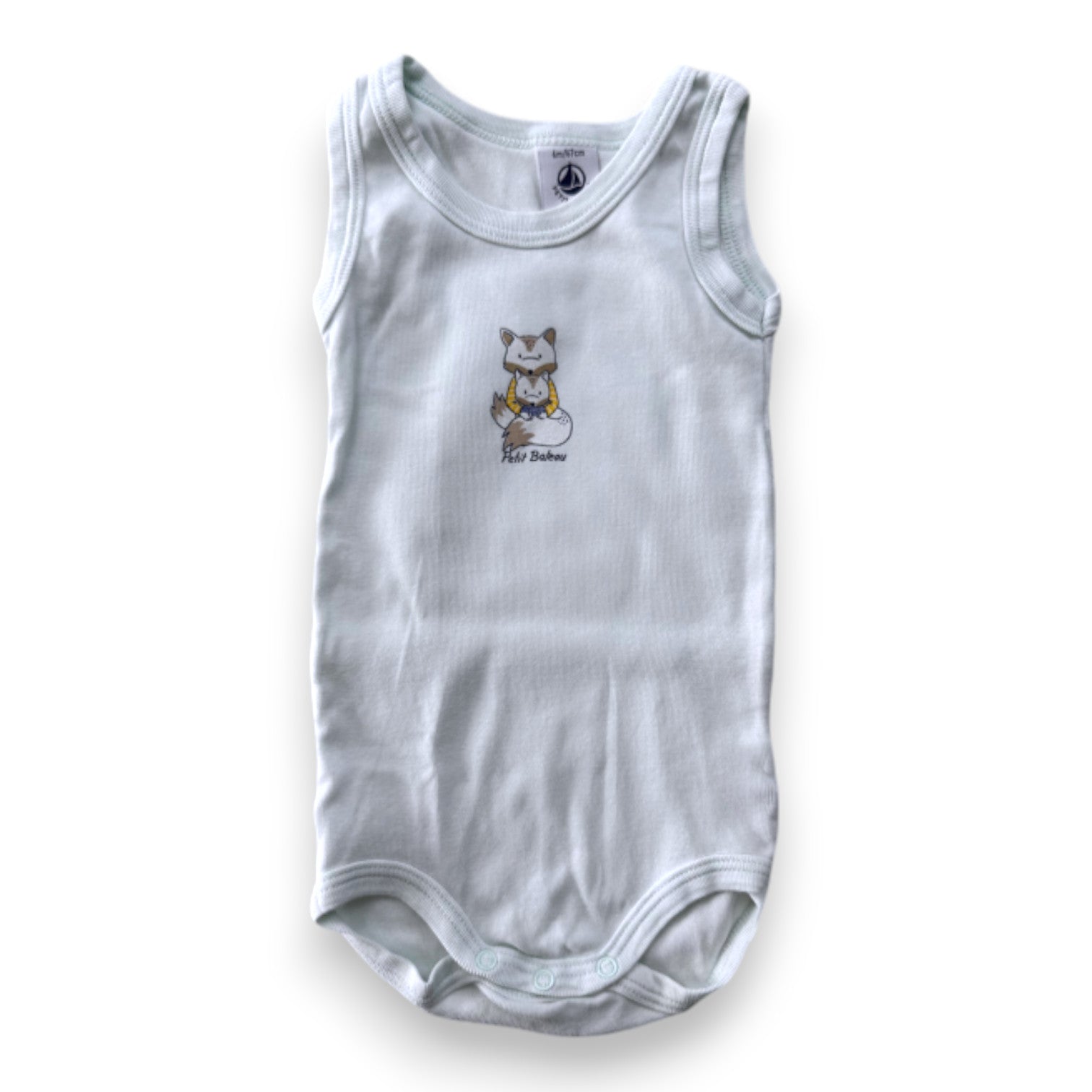 LITTLE BOAT - BODY - GREEN - 6 MONTHS