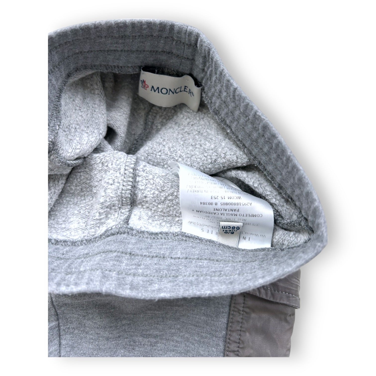 MONCLER - HOSEN - GRAU - 6 MONATE