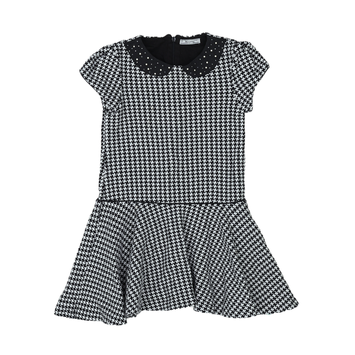 MAYORAL - ROBE - NOIR, BLANC - 9 ANS