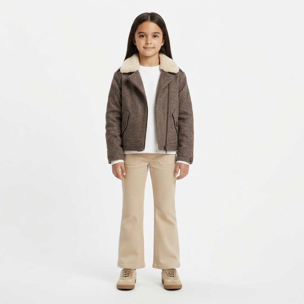 BONPOINT - VESTE - MARRON - 6 ANS