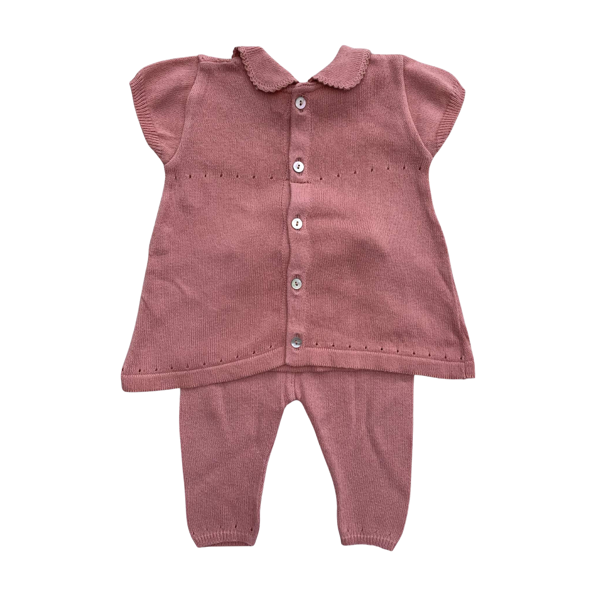 FRILO SWISS MADE - ENSEMBLE - ROSE - 1 MOIS