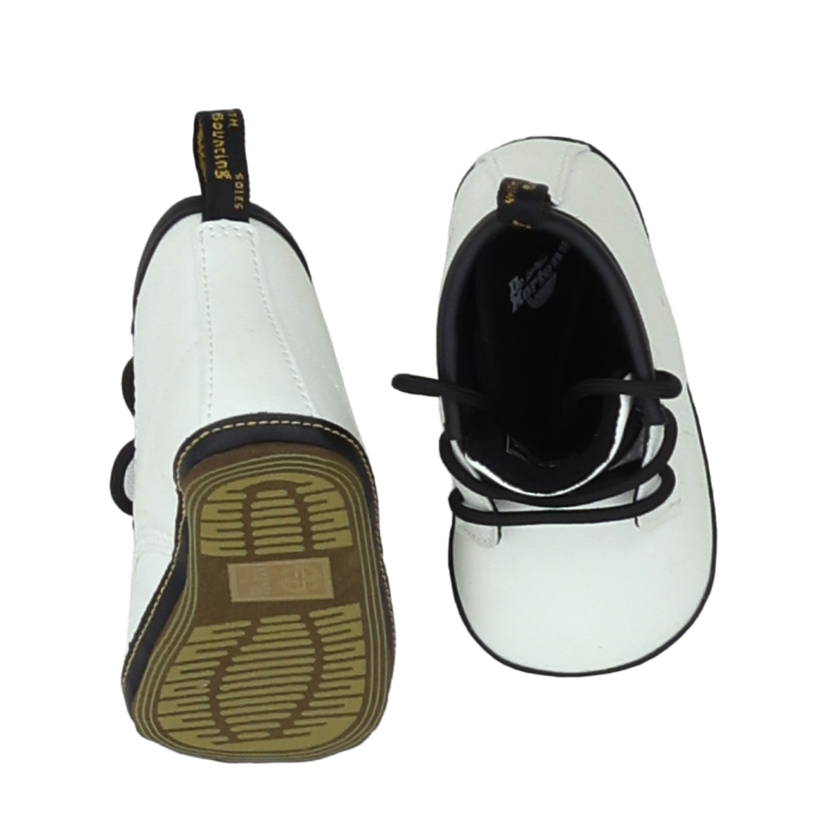 DR. MARTENS - BOTTES - BLANC -  18