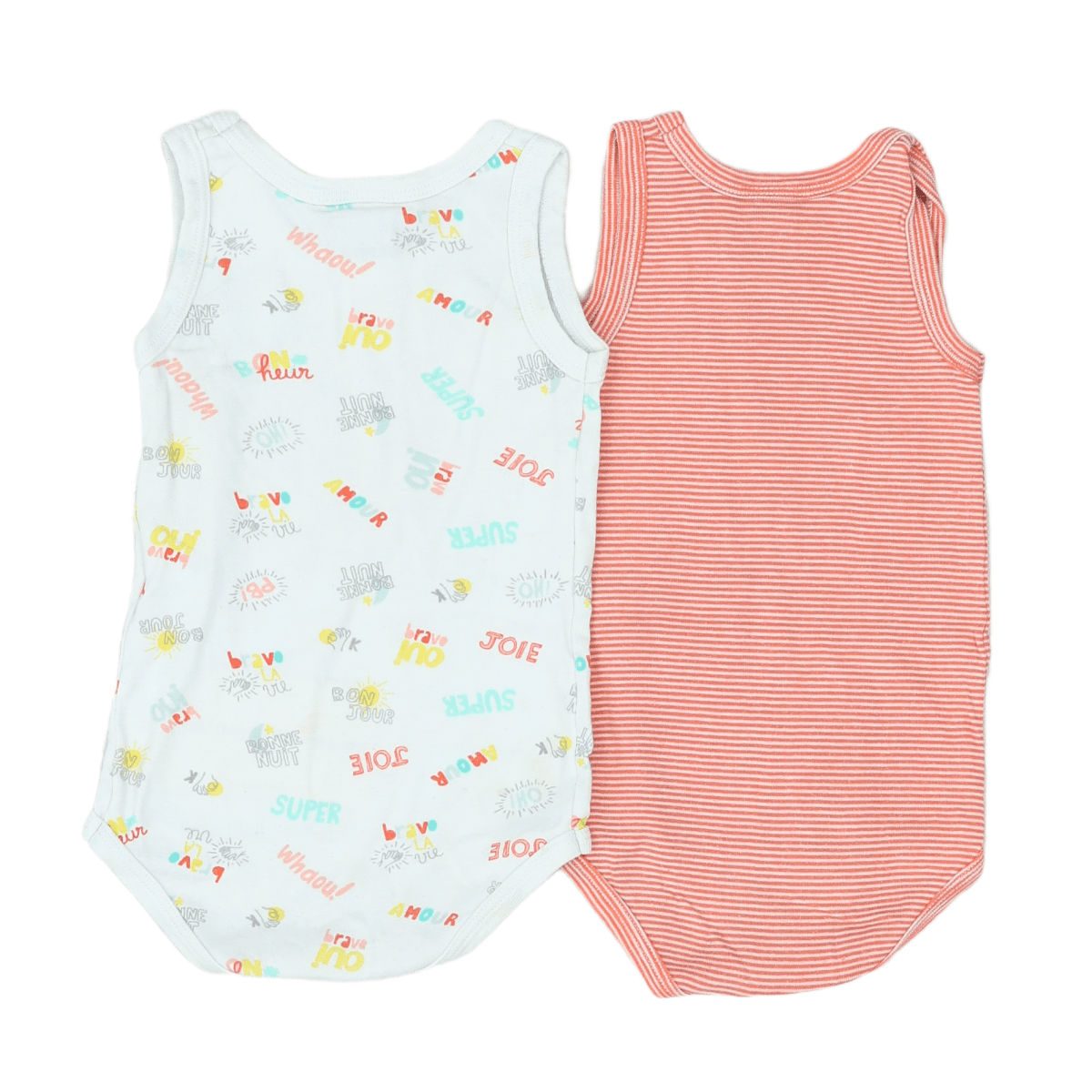 KLEINES BOOT - SET - ORANGE, MEHRFARBIG - 12 MONATE