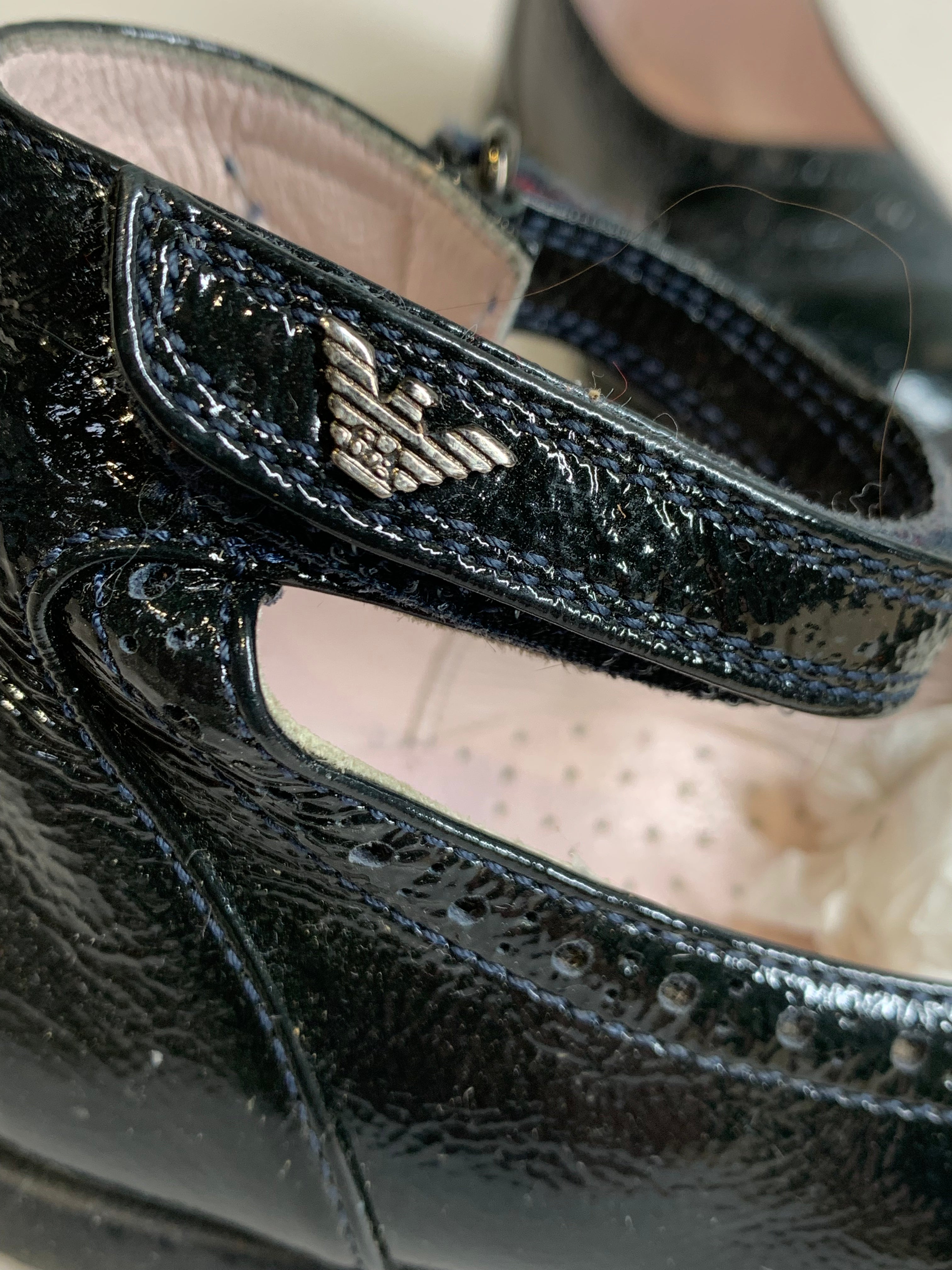 ARMANI JUNIOR - BALLERINAS - BLACK - 24