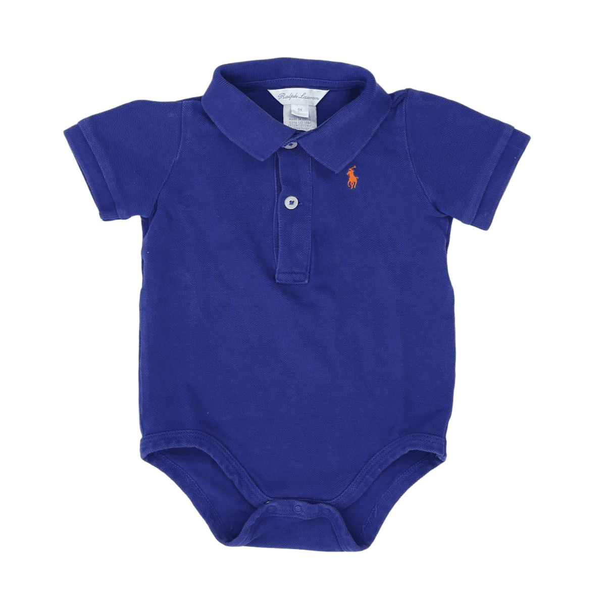 RALPH LAUREN - BODY - BLAU, ORANGE - 9 MONATE