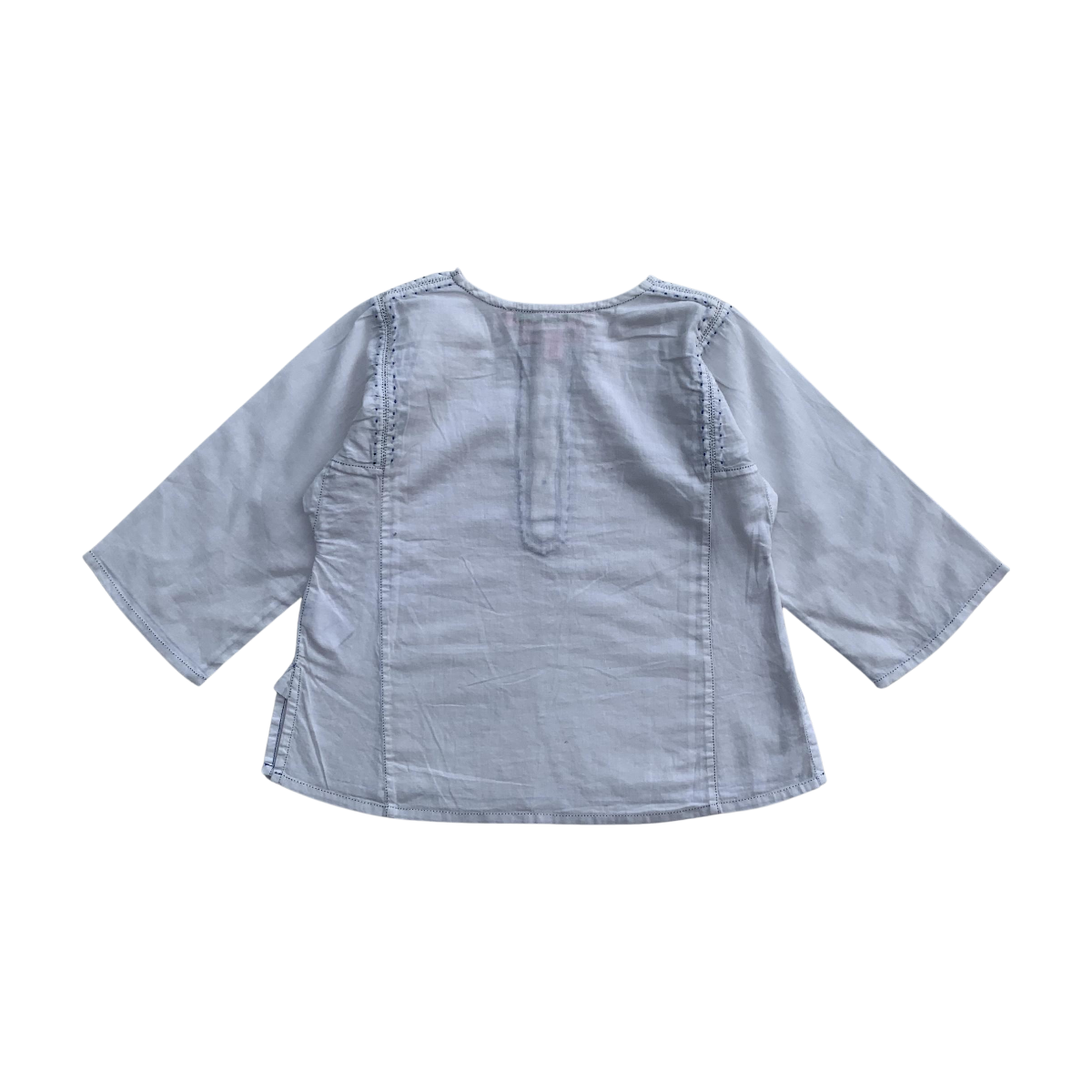 BONPOINT - BLOUSE - BLANC - 6 MOIS