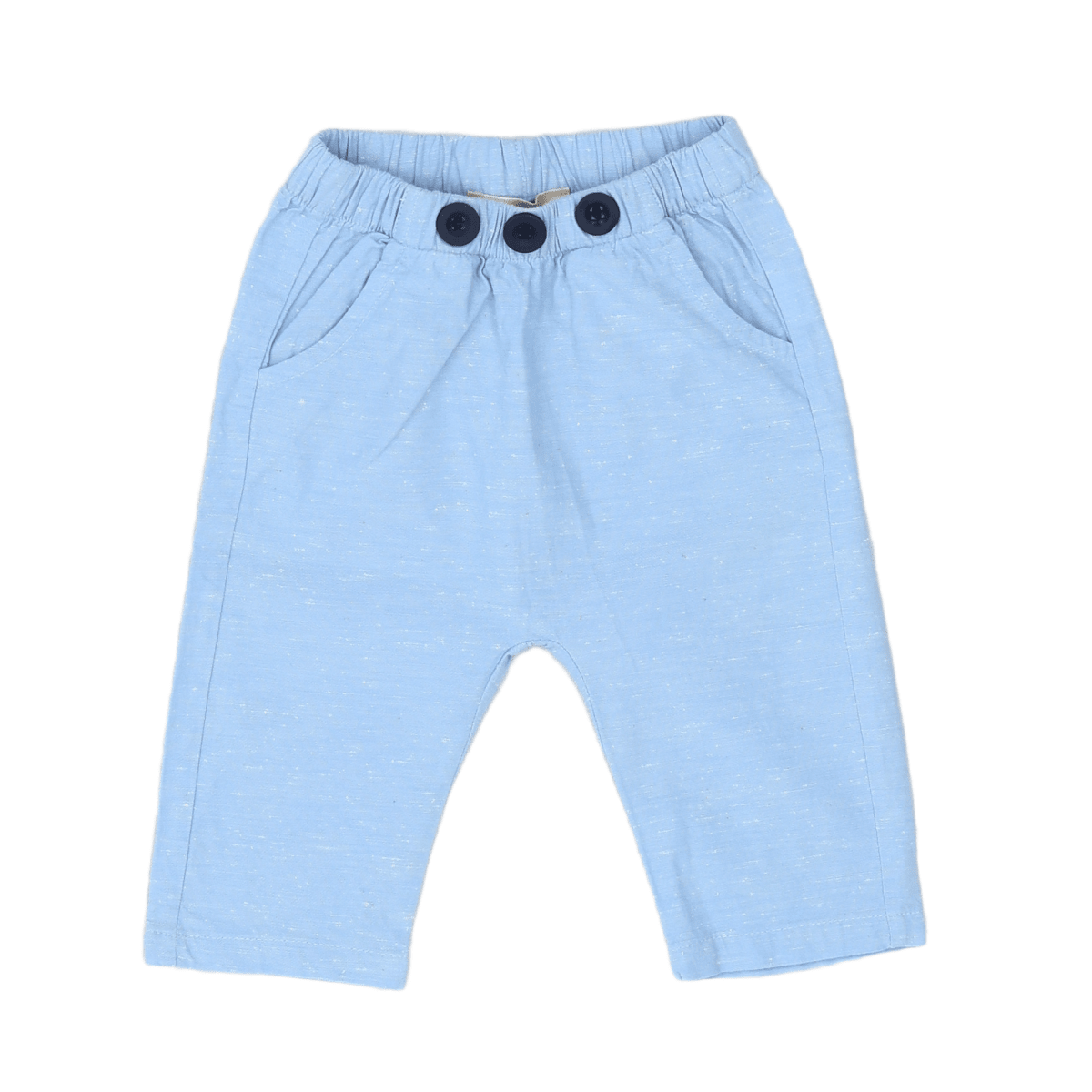 LA PETITE COLLECTION - PANTALON - BLEU - 6 MOIS