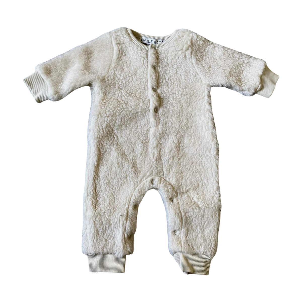 EMILE & IDA - COMBINAISON - BEIGE - 3 MOIS