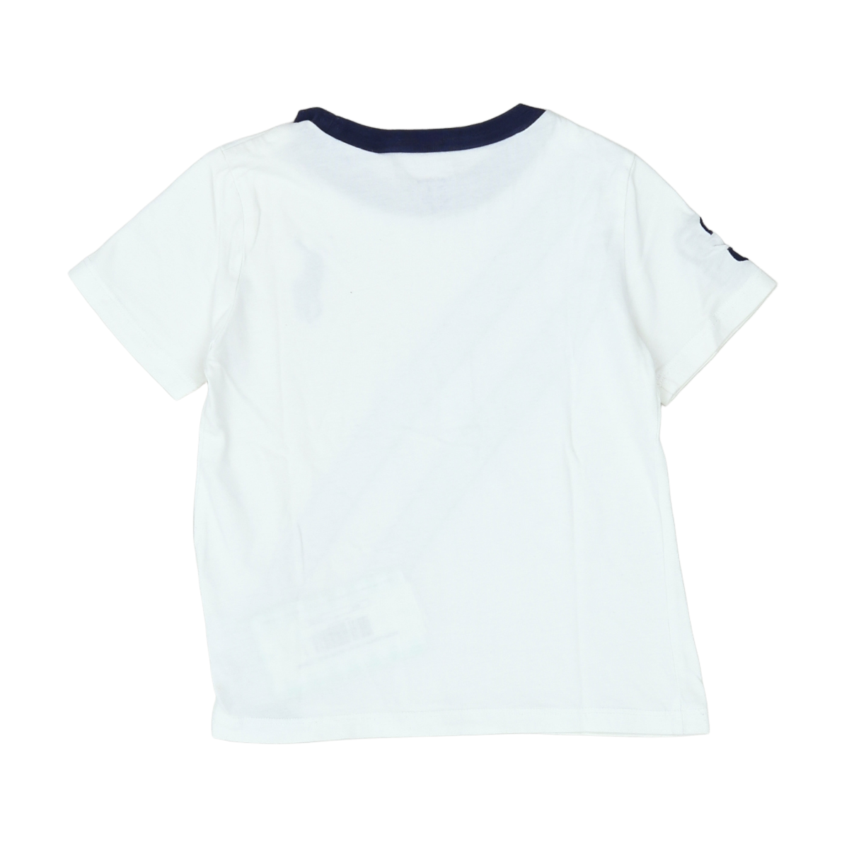RALPH LAUREN - T-SHIRT - BLANC, BLEU - 24 MOIS