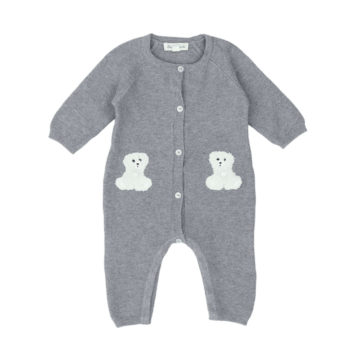 TARTINE & CHOCOLAT - COMBINAISON - GRIS - 3 MOIS