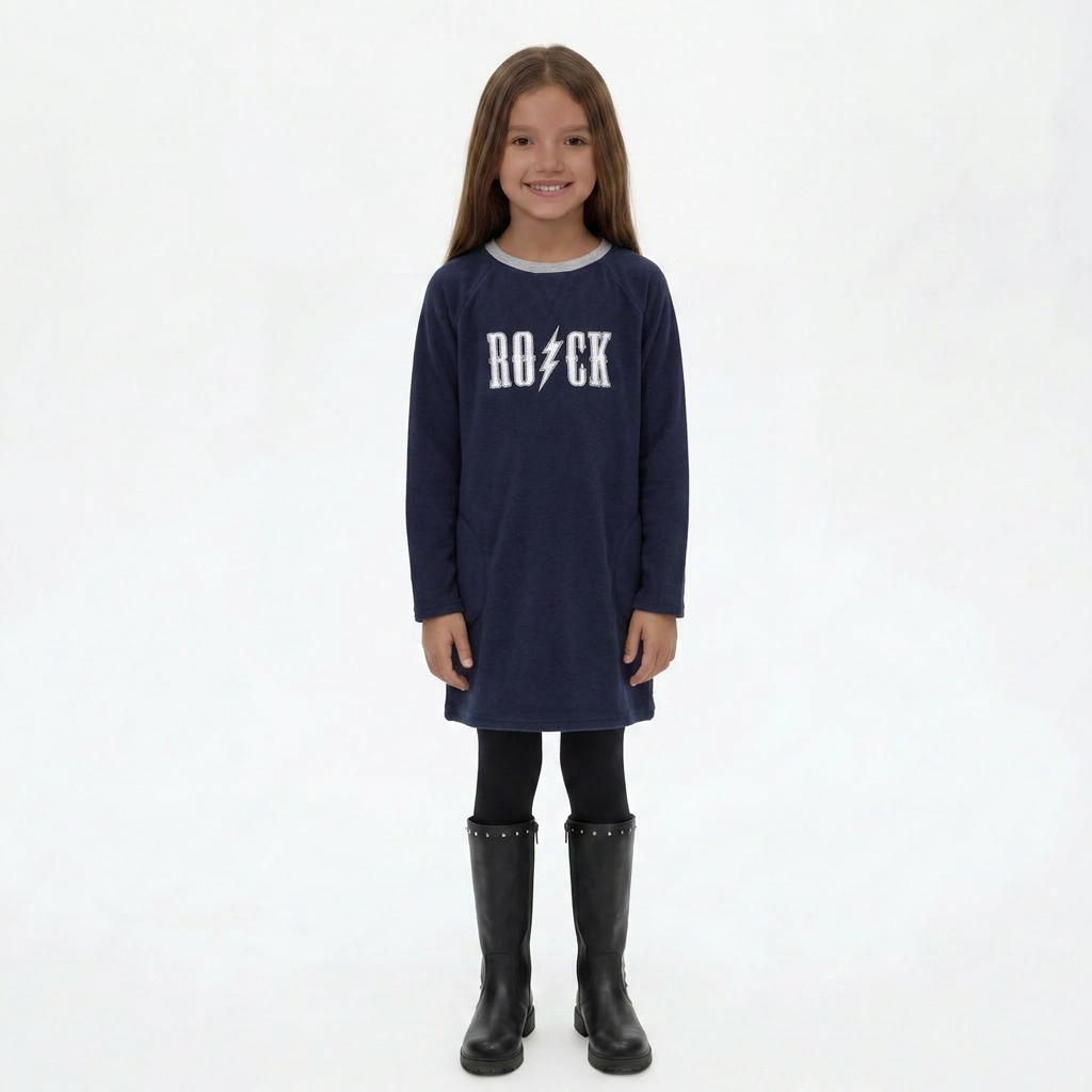 ZADIG & VOLTAIRE - ROBE - BLEU - 10 ANS