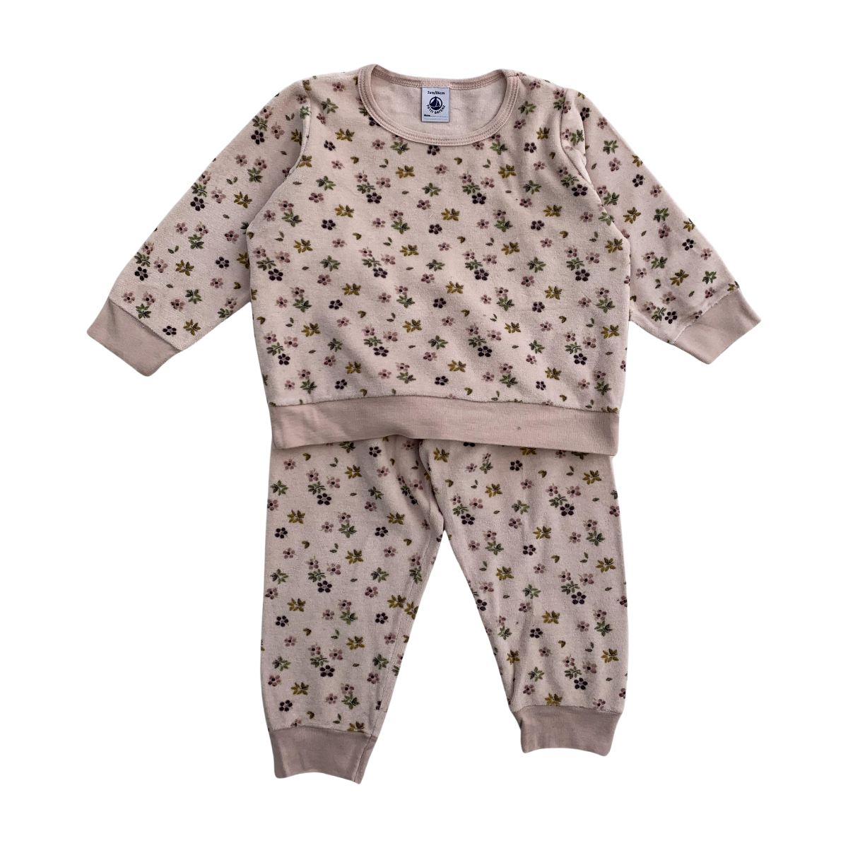 PETIT BATEAU - PYJAMA - ROSE - 24 MOIS