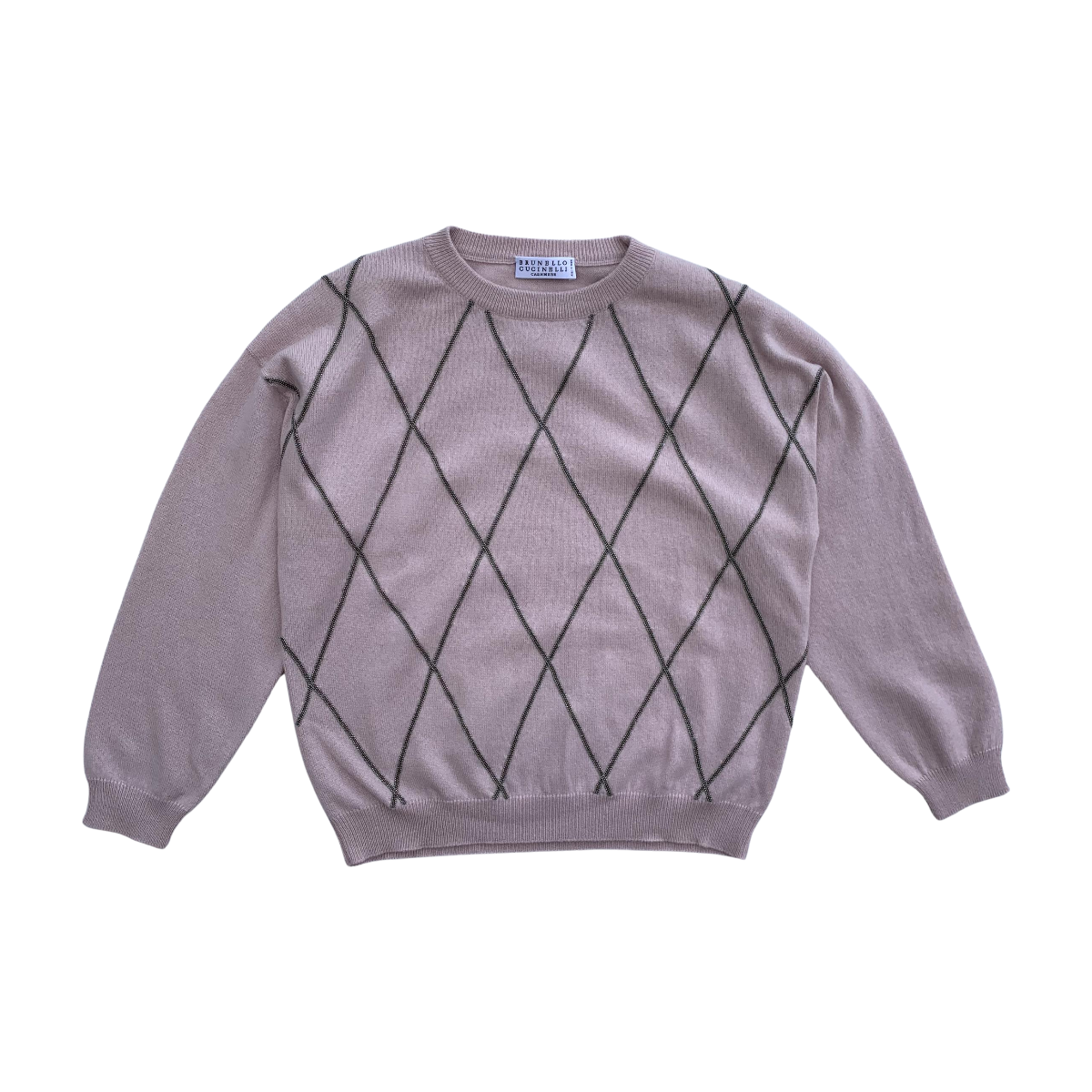 BRUNELLO CUCINELLI - PULL - ROSE - 8 ANS
