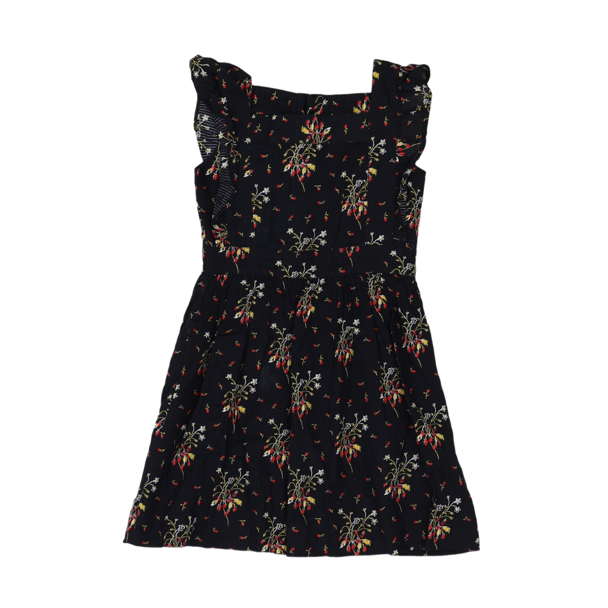 BONTON - ROBE - NOIR, ROUGE - 4 ANS