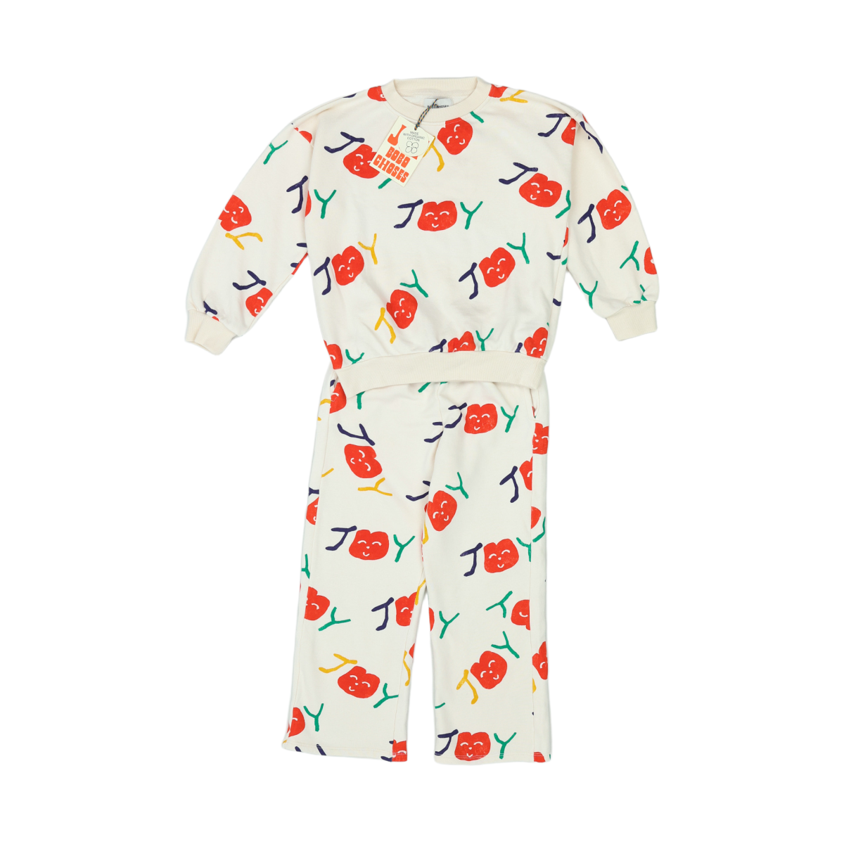 BOBO CHOSES - ENSEMBLE - BEIGE - 8 ANS