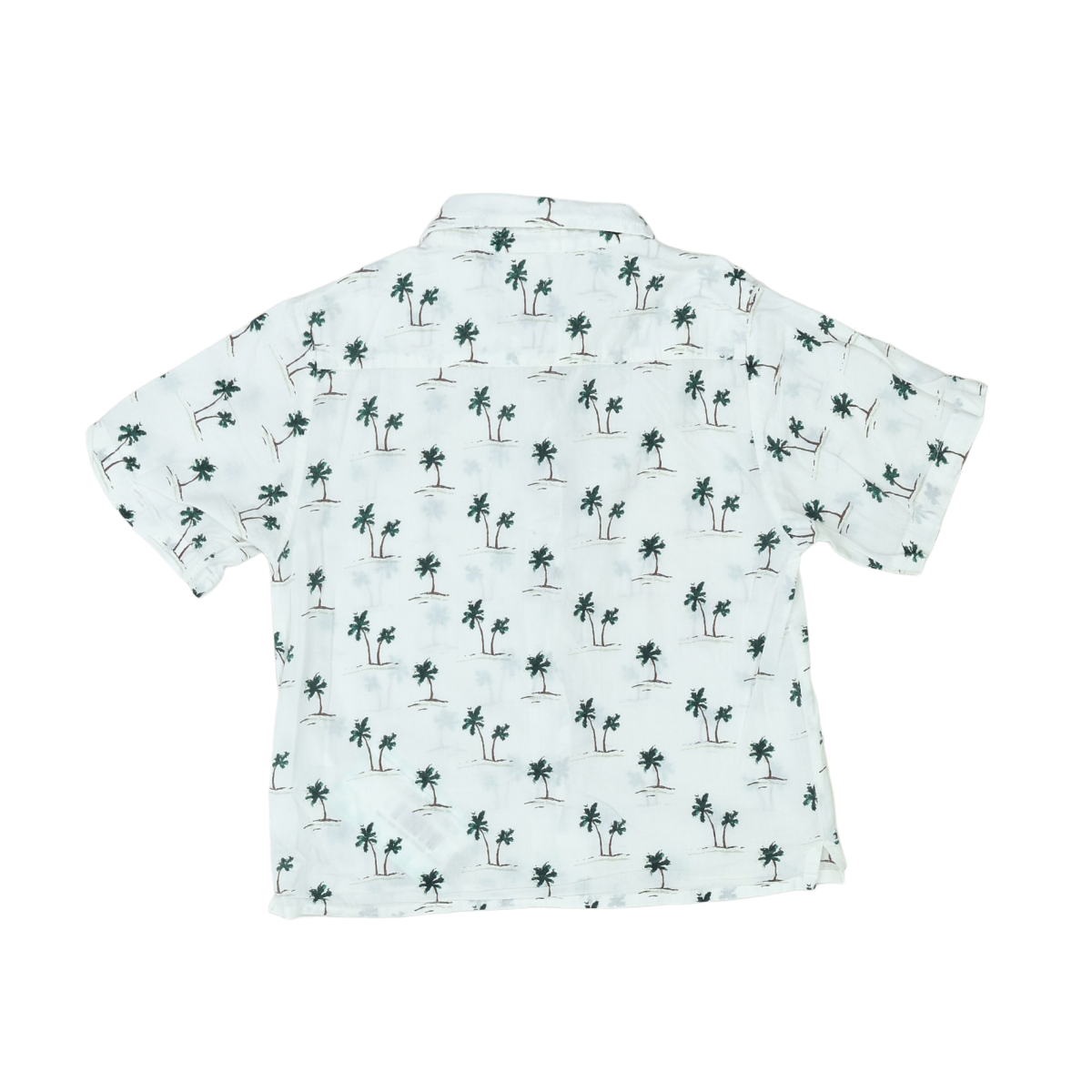 BONTON - CHEMISE - BLANC, VERT - 8 ANS