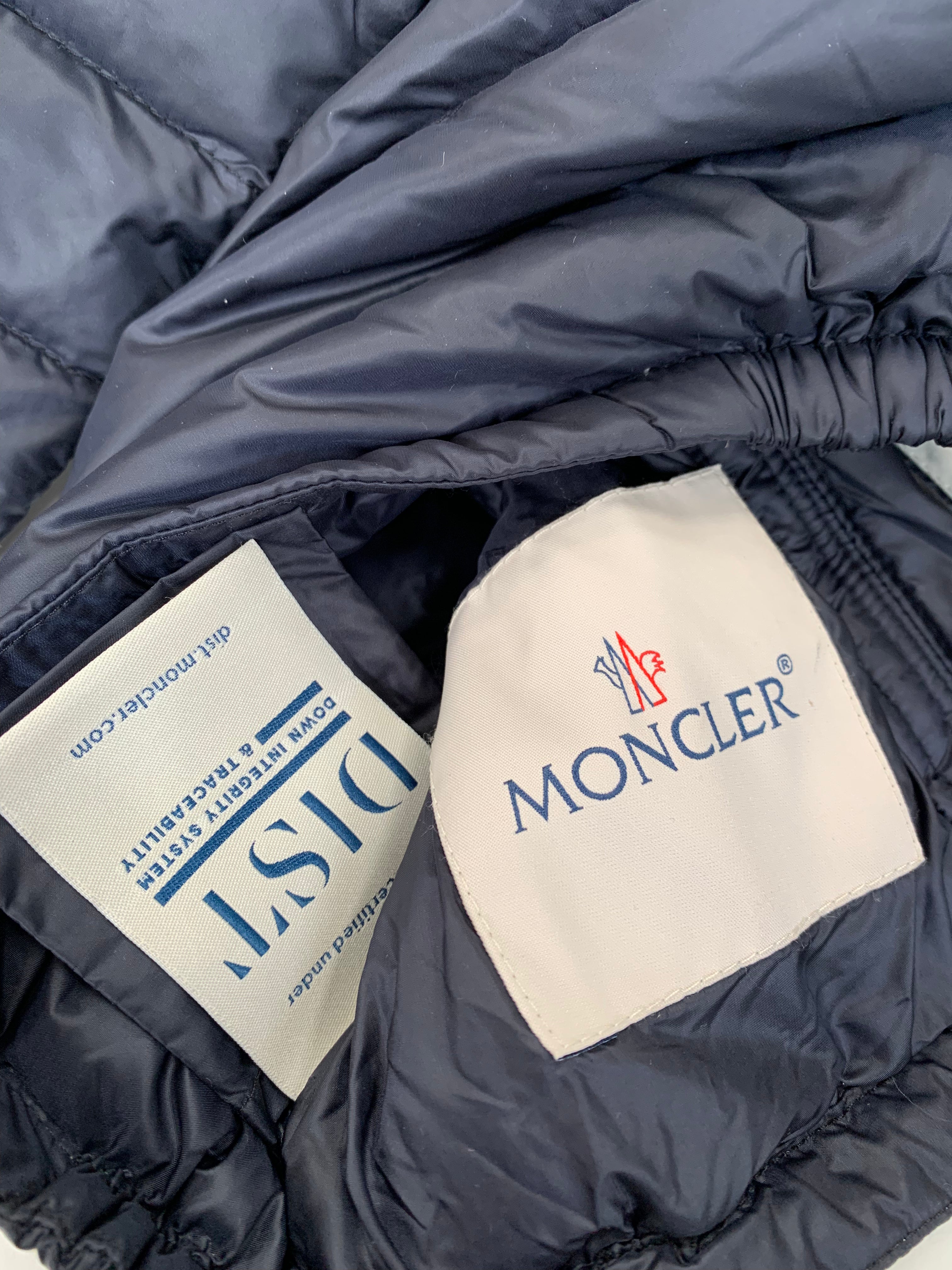 MONCLER - DOUDOUNE - BLEU - 12 MOIS