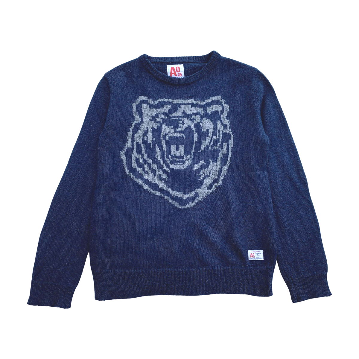 AMERICAN OUTFITTERS - PULL - BLEU, GRIS - 10 ANS
