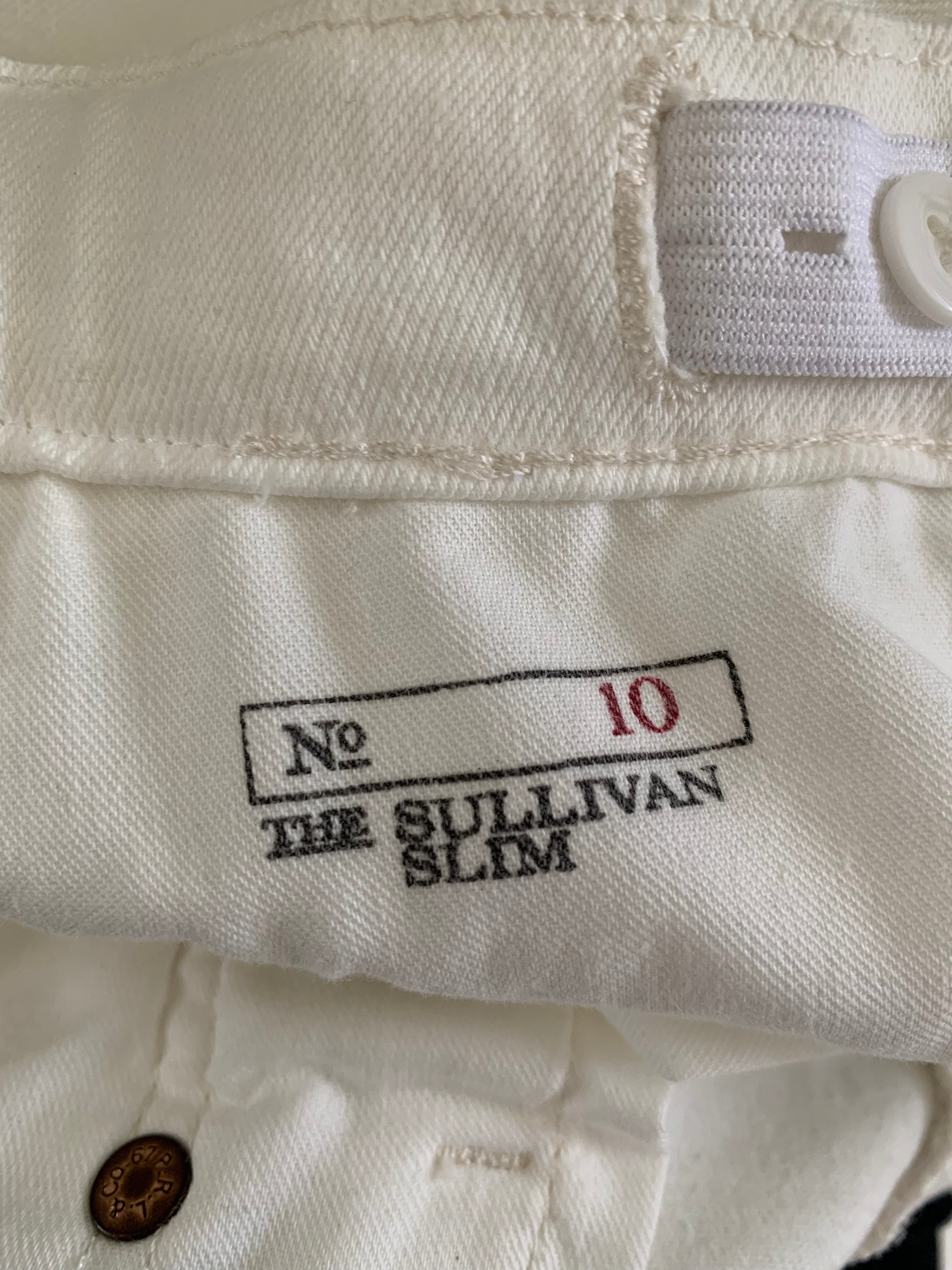 RALPH LAUREN - PANTALON - BLANC - 10 ANS