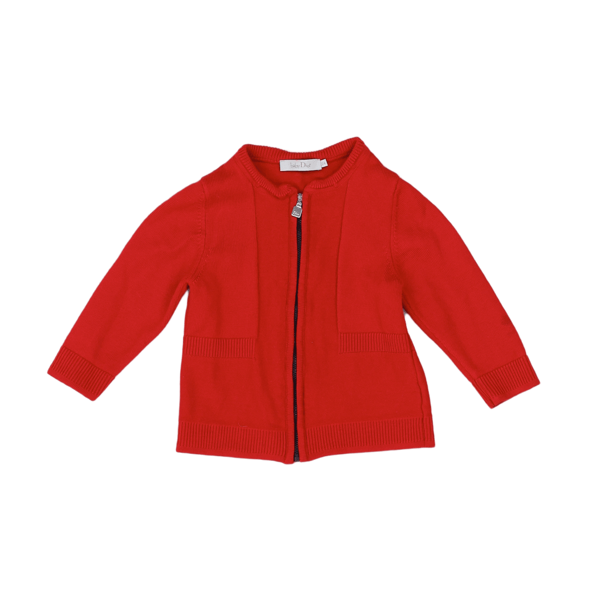 BABY DIOR - CARDIGAN - RED - 24 MONTHS