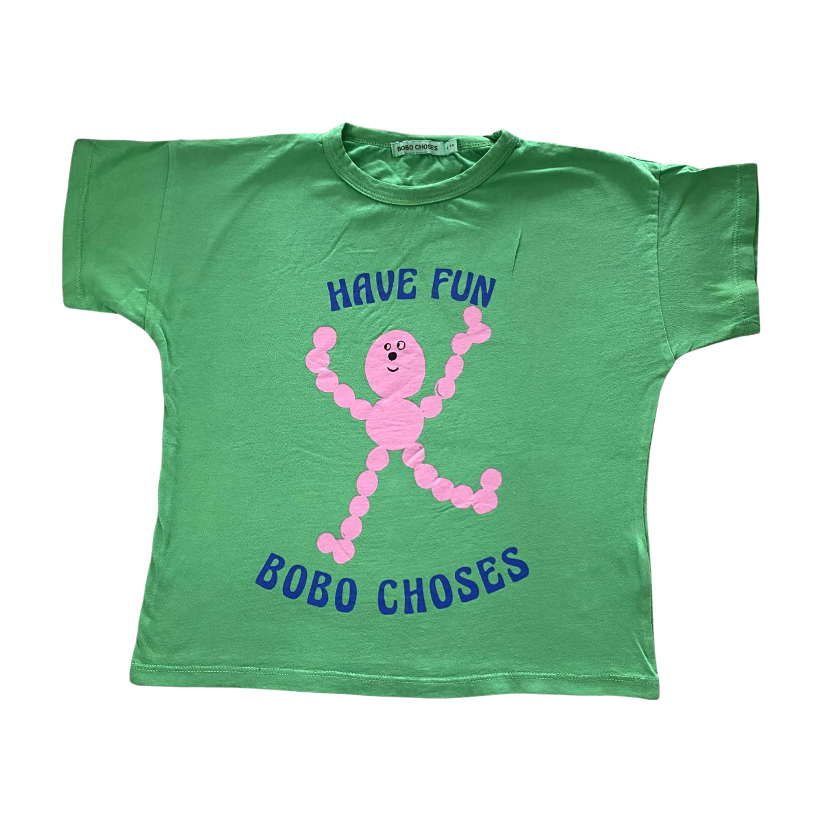 BOBO CHOSES - T-SHIRT - VERT - 6 ANS