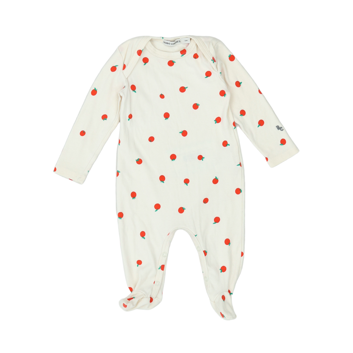 BOBO CHOSES - PYJAMA - BEIGE, ROUGE - 6 MOIS