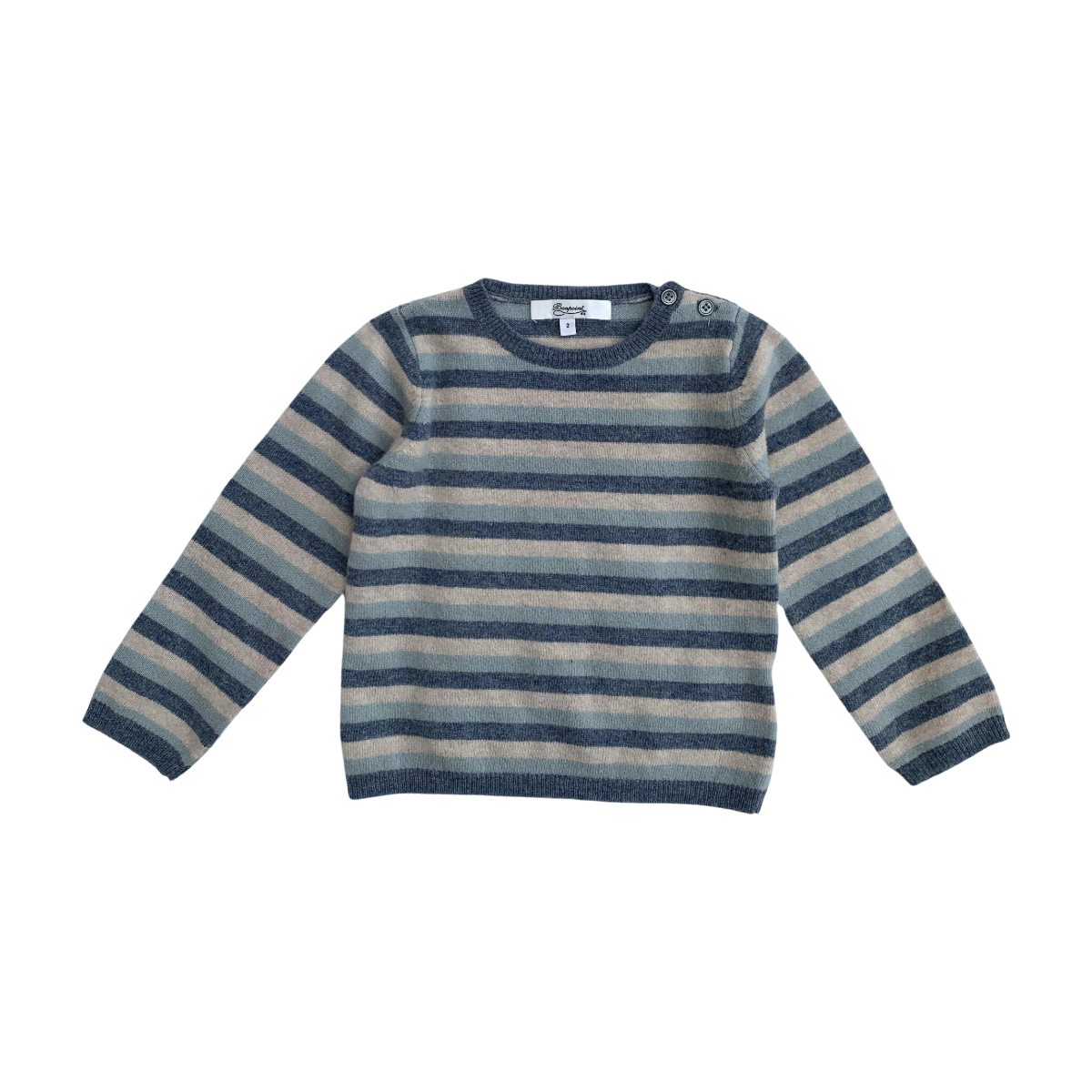 BONPOINT - PULL - BLEU - 24 MOIS