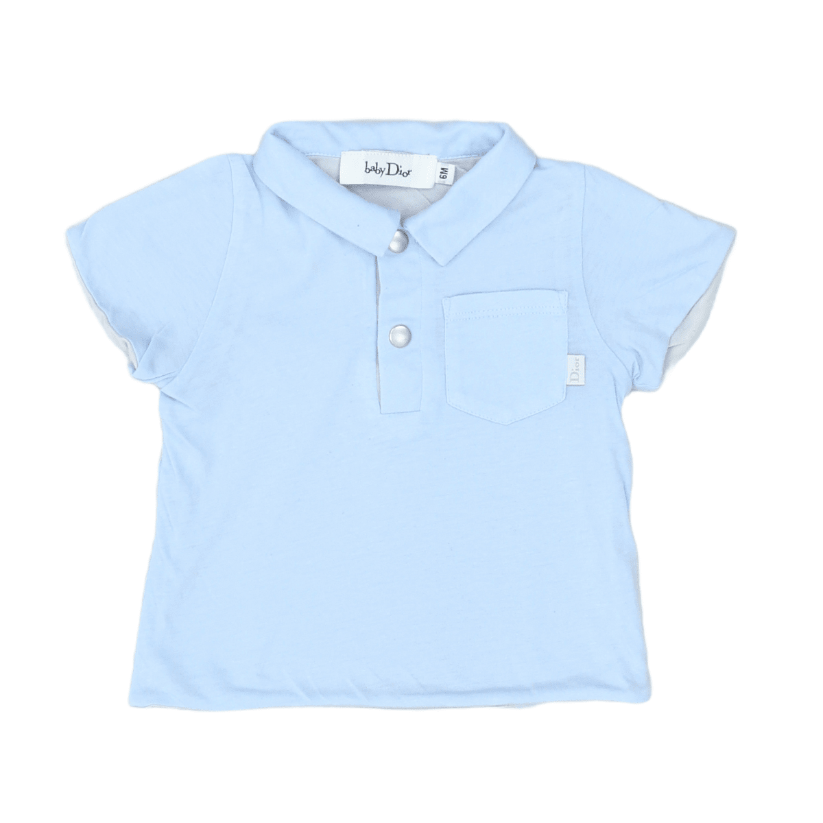 BABY DIOR - POLO - BLUE - 6 MONTHS