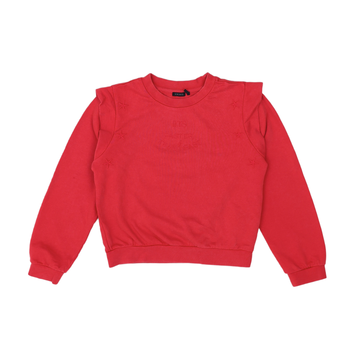 IKKS - SWEAT - ROUGE - 12 ANS