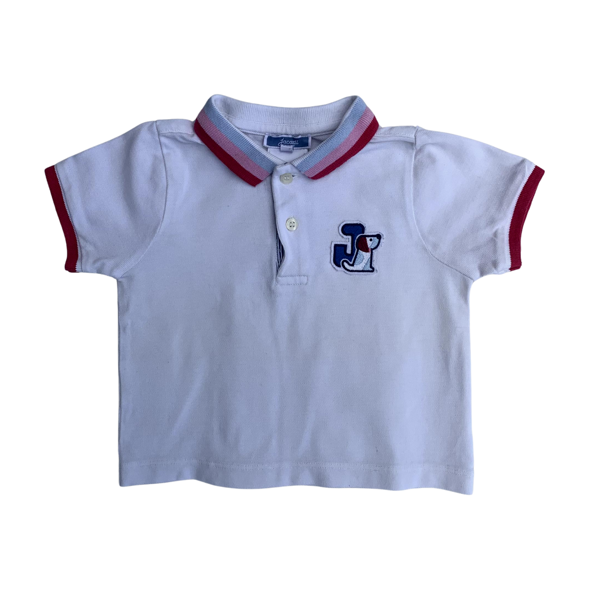 JACADI - POLO - BLANC - 18 MOIS
