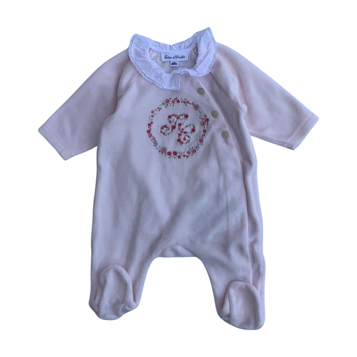 TARTINE & CHOCOLAT - PYJAMA - ROSE - 1 MOIS