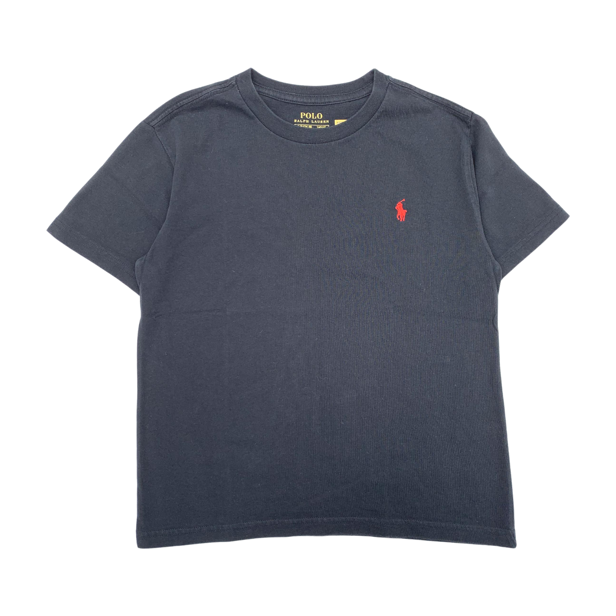 RALPH LAUREN - T-SHIRT - NOIR - 8 ANS