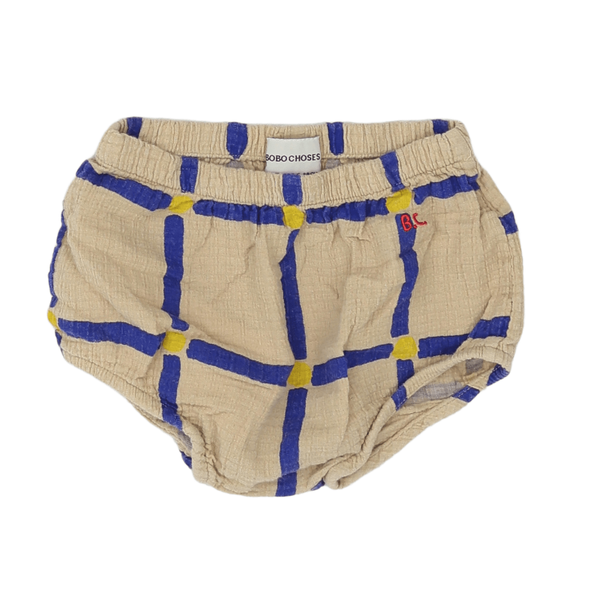 BOBO CHOSES - SHORTS - BRAUN, BLAU - 12 MONATE