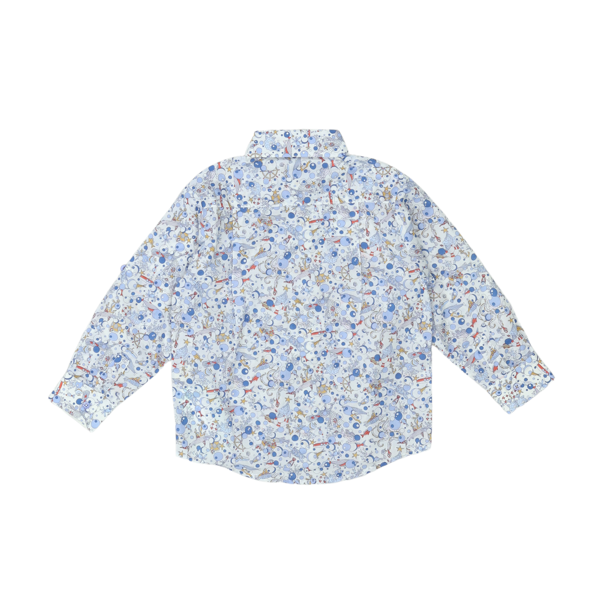 CASHMIRINO - CHEMISE - BLANC, BLEU - 4 ANS