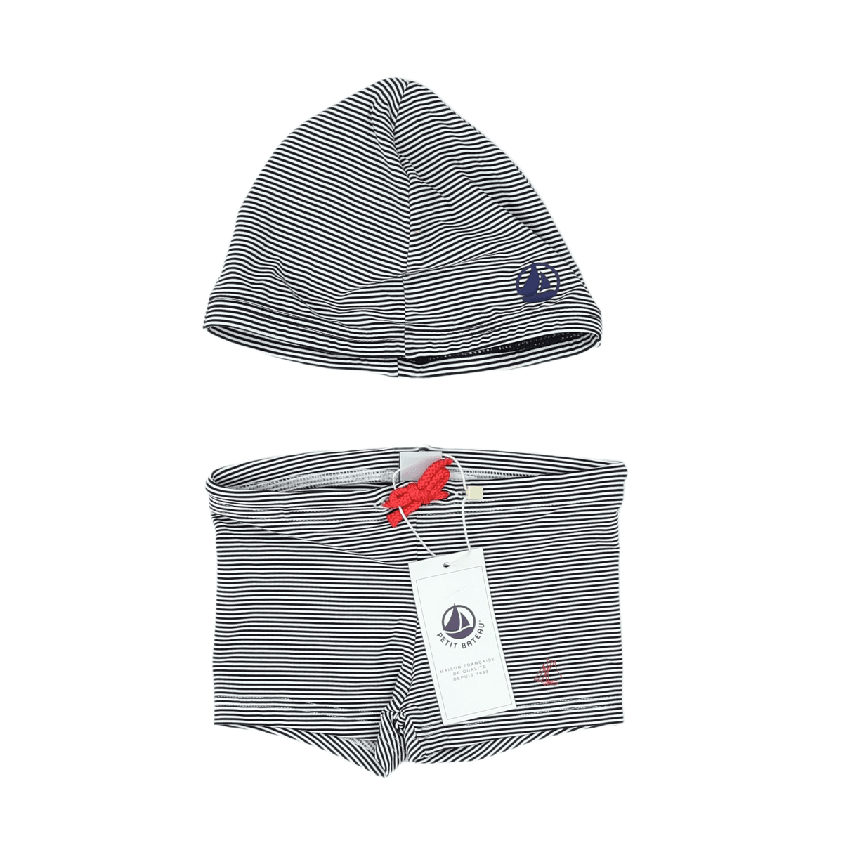 PETIT BATEAU - ENSEMBLE - BLEU, BLANC - 24 MOIS