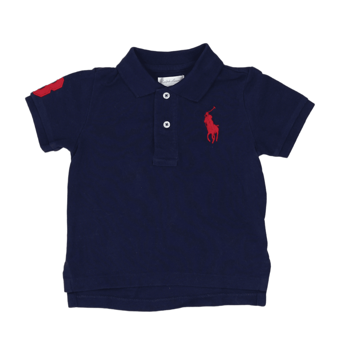 RALPH LAUREN – POLO – BLAU, ROT – 12 MONATE