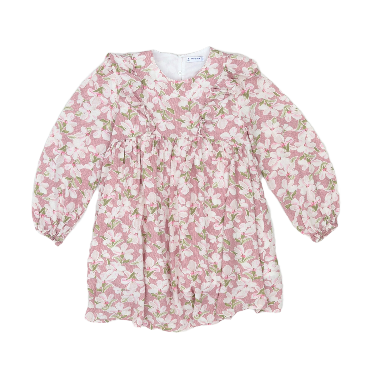 MAYORAL - ROBE - ROSE - 6 ANS
