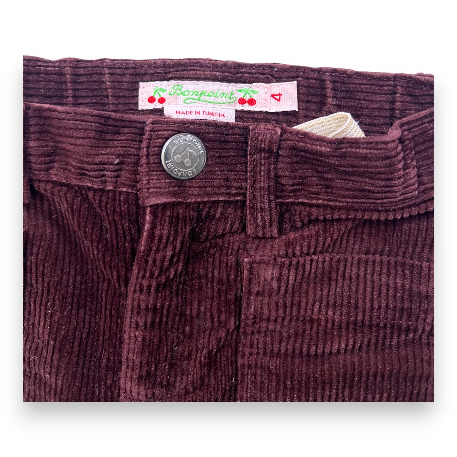 BONPOINT - SKIRT - RED - 4 YEARS